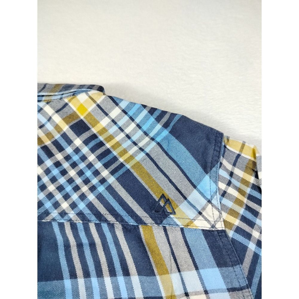 Alpine Design Shirt Mens Large Multicolor Flannel Plaid Gorpcore Cottagecore‎ - Picture 6 of 11